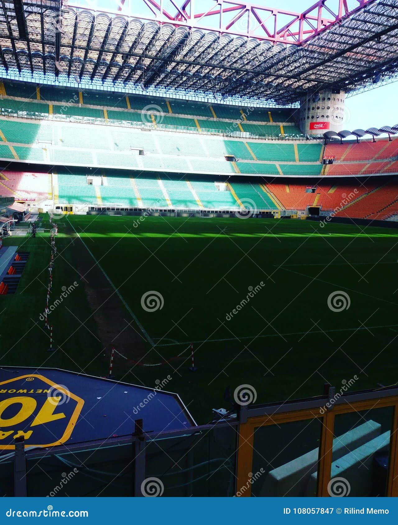 San Siro Stadium Gate editorial photography. Image of team - 24762377