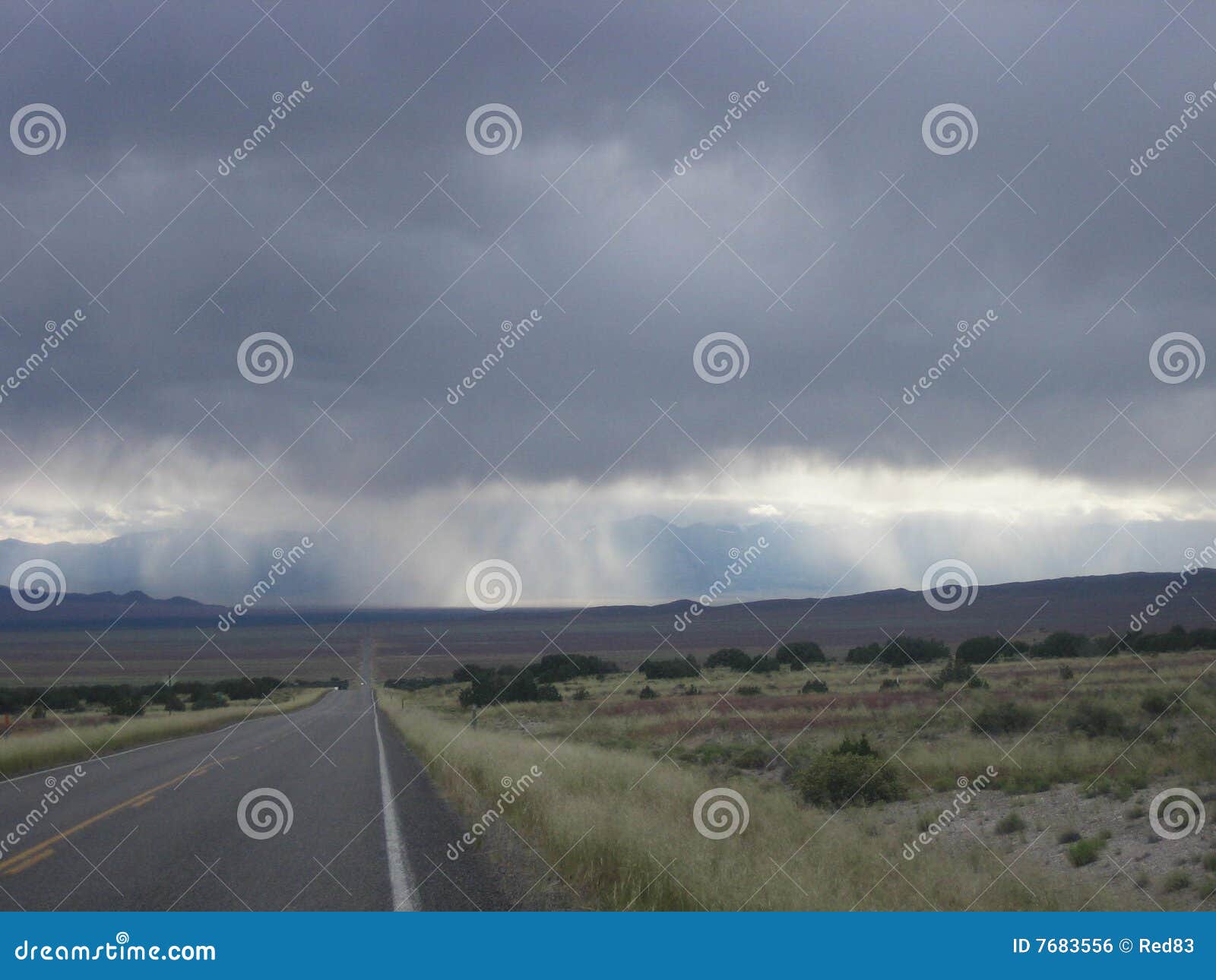 San Storm Utah stock photo. Image of travel, ominous, wilderness 7683556