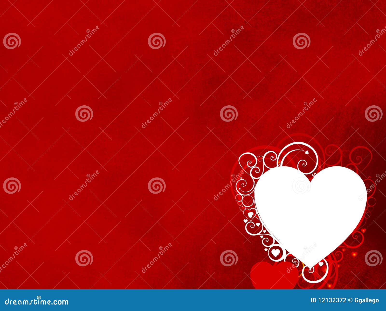 San Valentine Hearts Background Stock Illustration San Valentine Hearts Background Stock Illustration