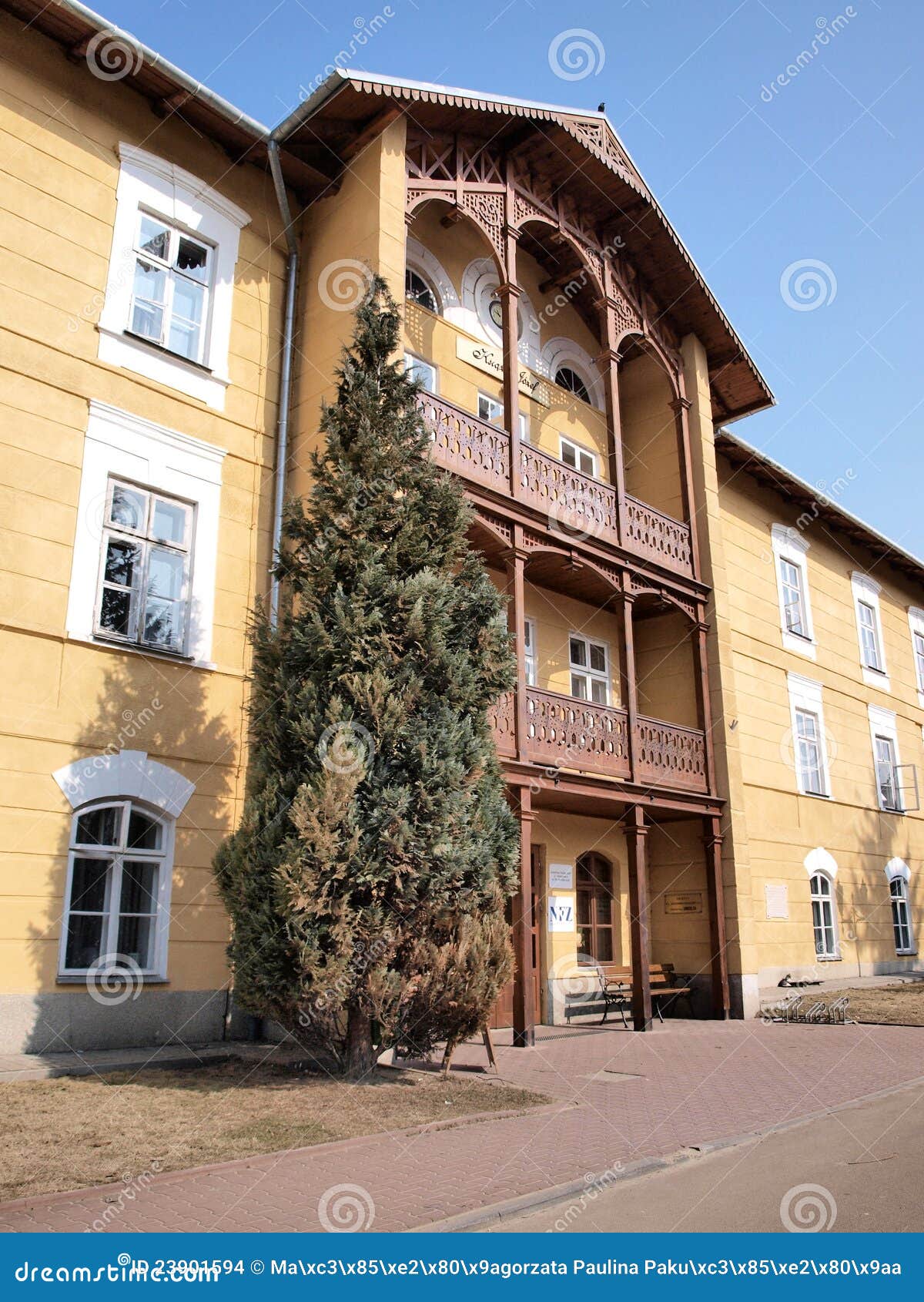 sanatorium house, naleczow, poland