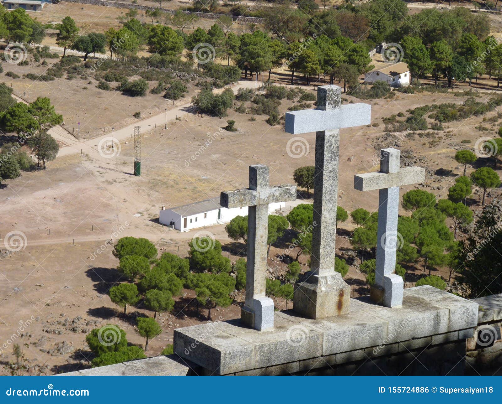 sanctuary of the virgen de la cabeza, andujar, spain