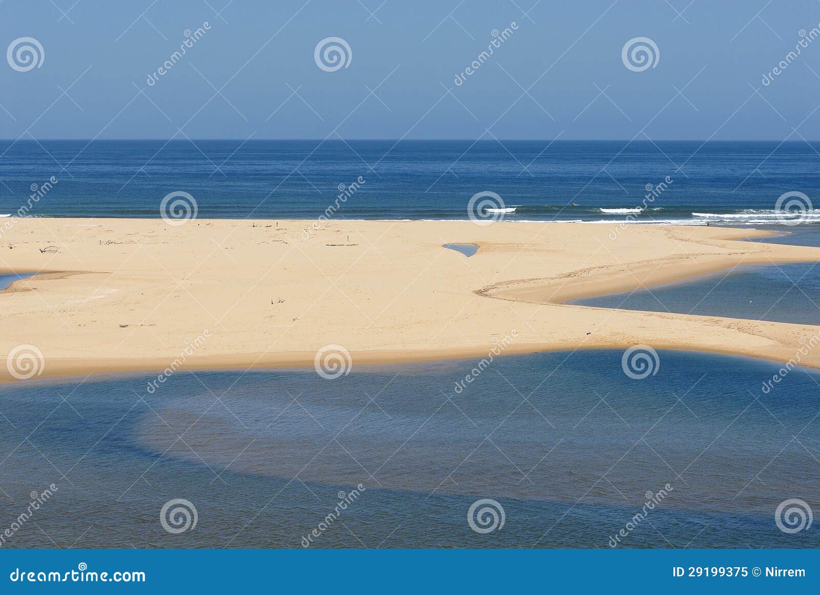 Sand bar stock image. Image of shape, newcastle, seascape - 29199375