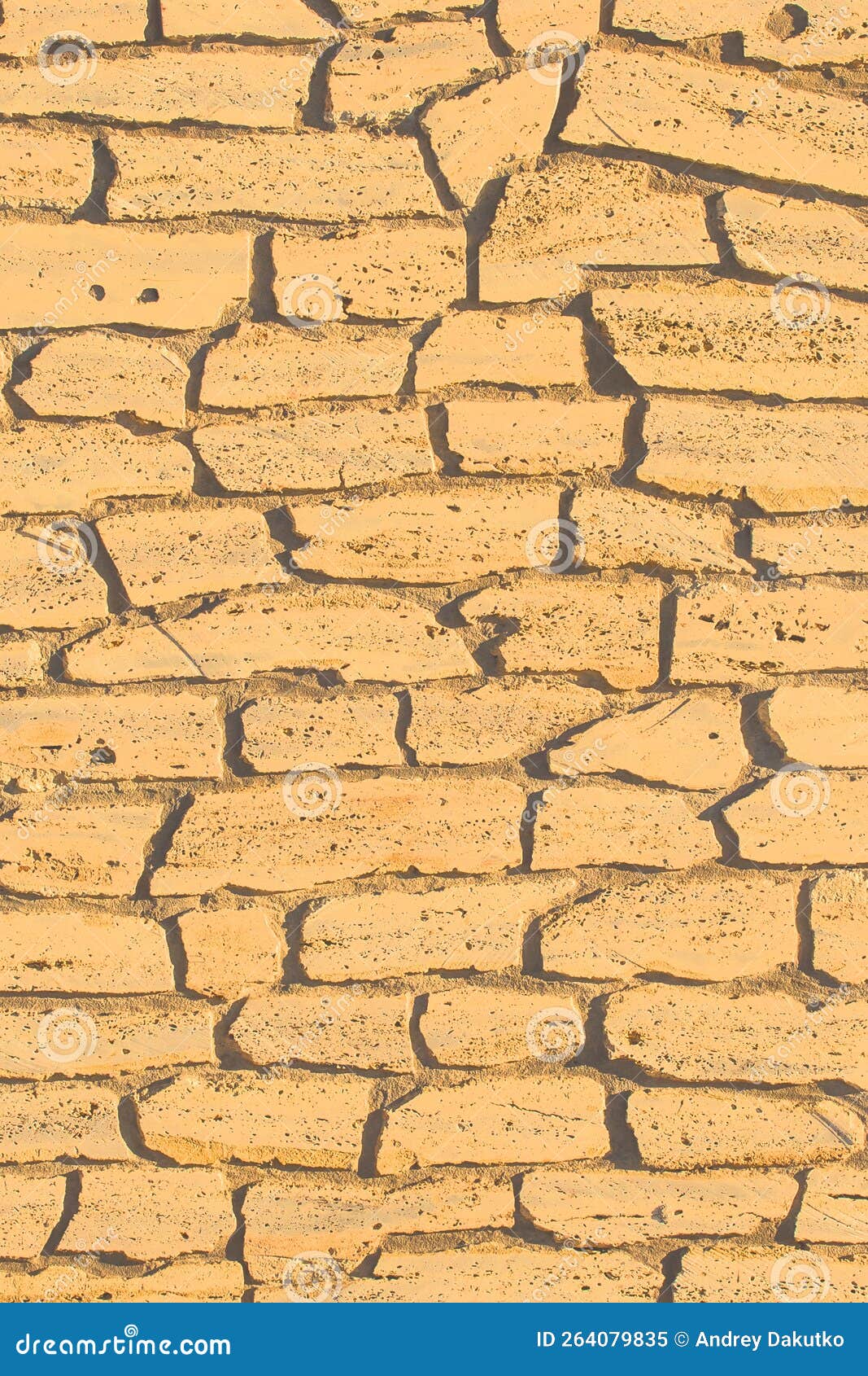 Sand Color Stone Brick Yellow Vertical Wall, Modern Texture Ancient ...