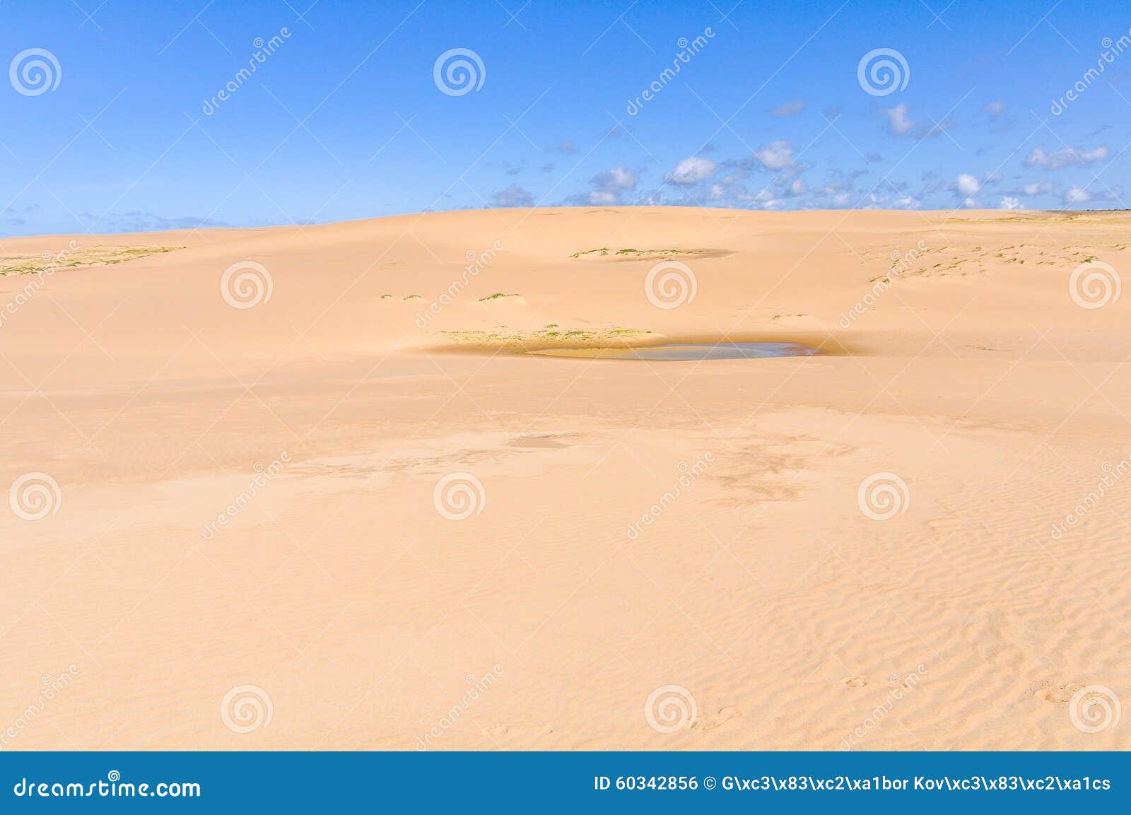 sand dunes in cabo polonio, uruguay