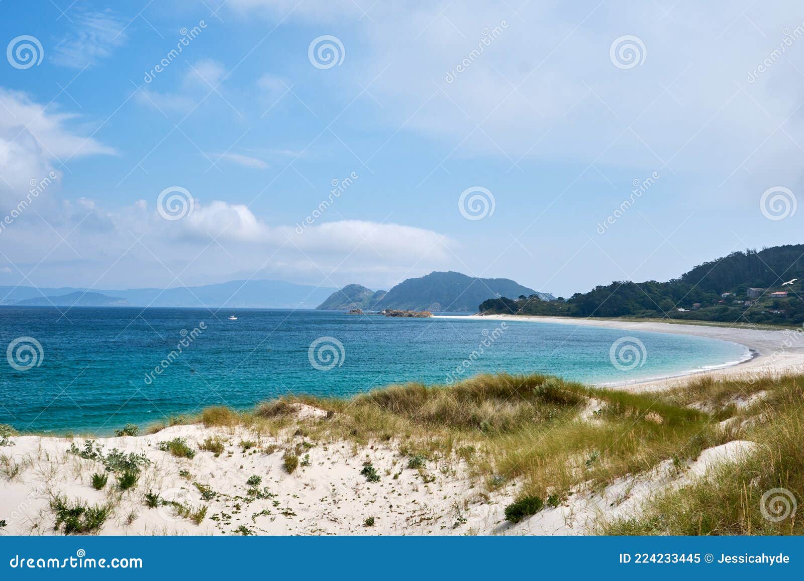 sand dunes in cies islands