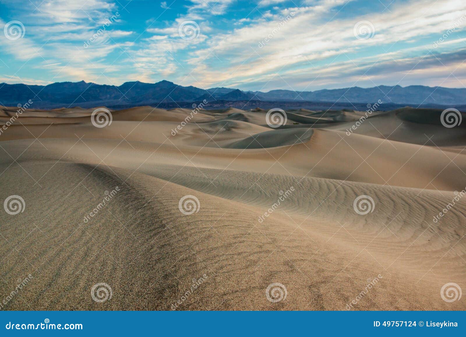 Sand dunes in Death Valley stock photo. Image of summer - 49757124