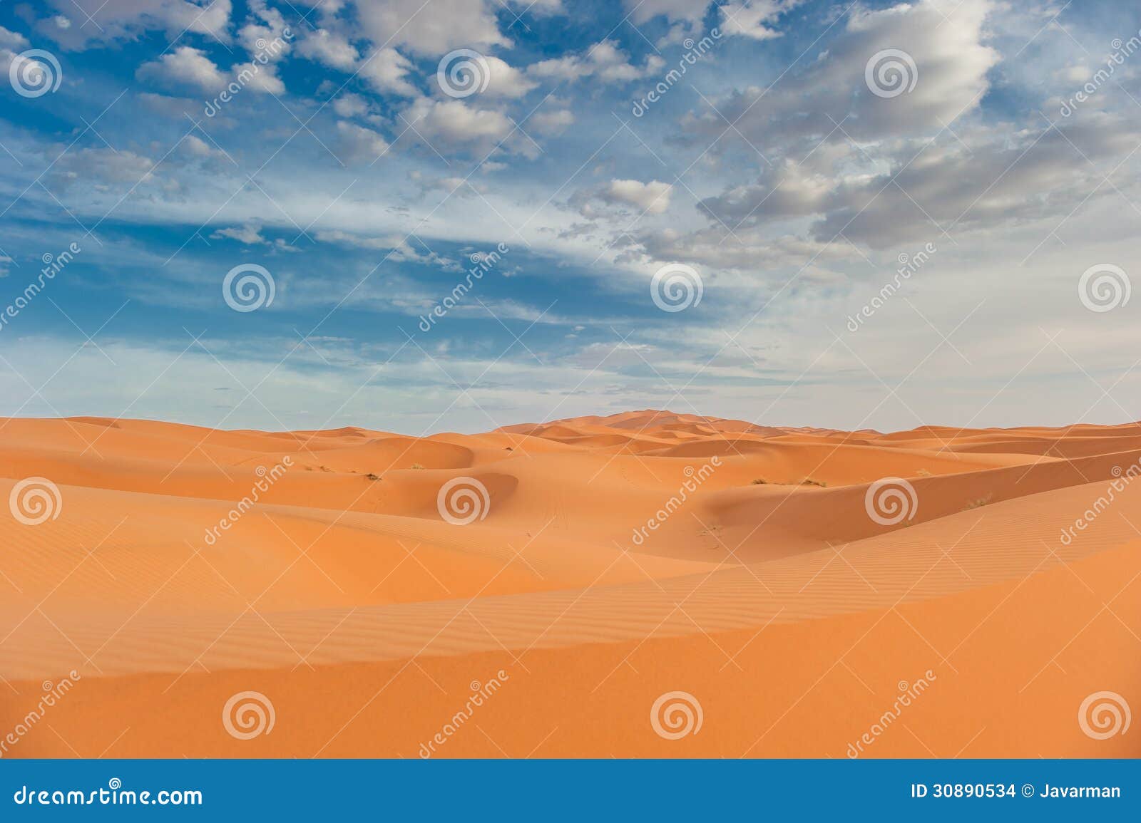 sand dunes of erg chebbi, morocco