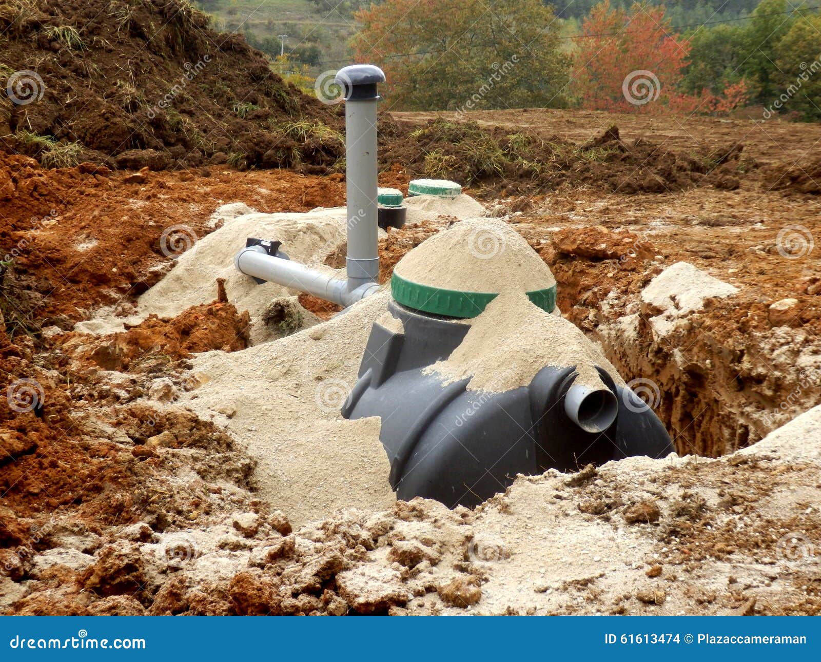 Sand and Gravel Filter Bed stock photo. Image of outdoors 61613474