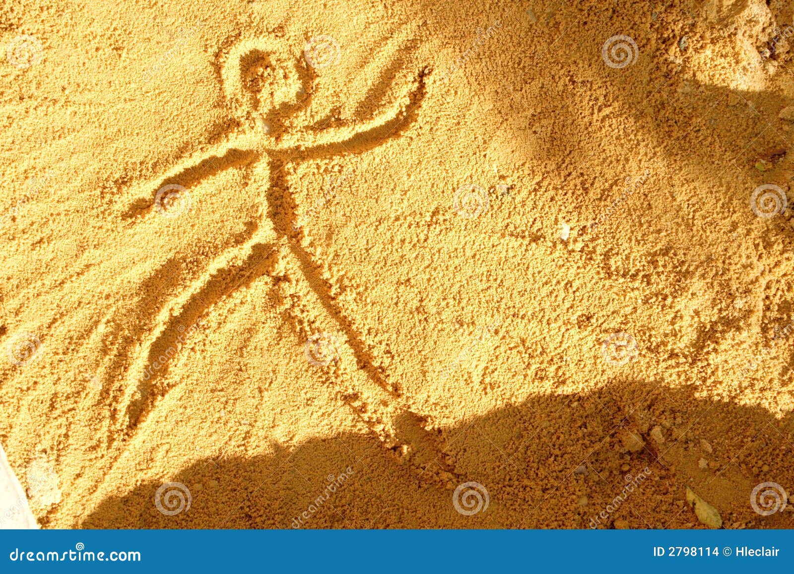 Sand Man Picture. Image 2798114