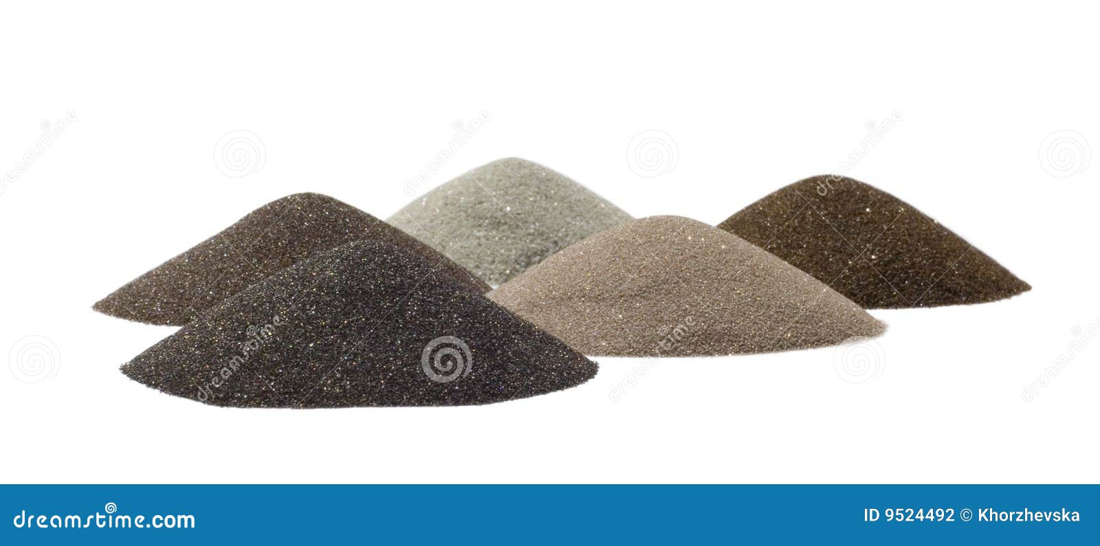 sand's cones - minerals of mining industry