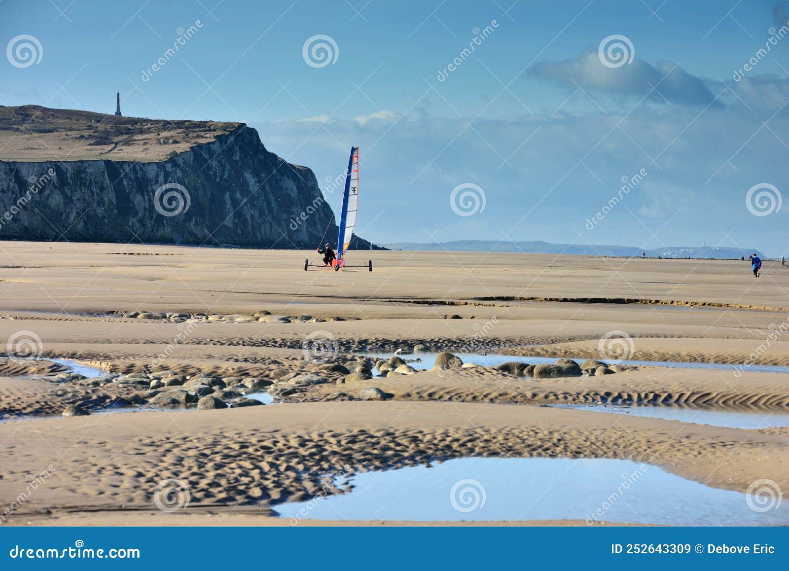 sand yachting brittany