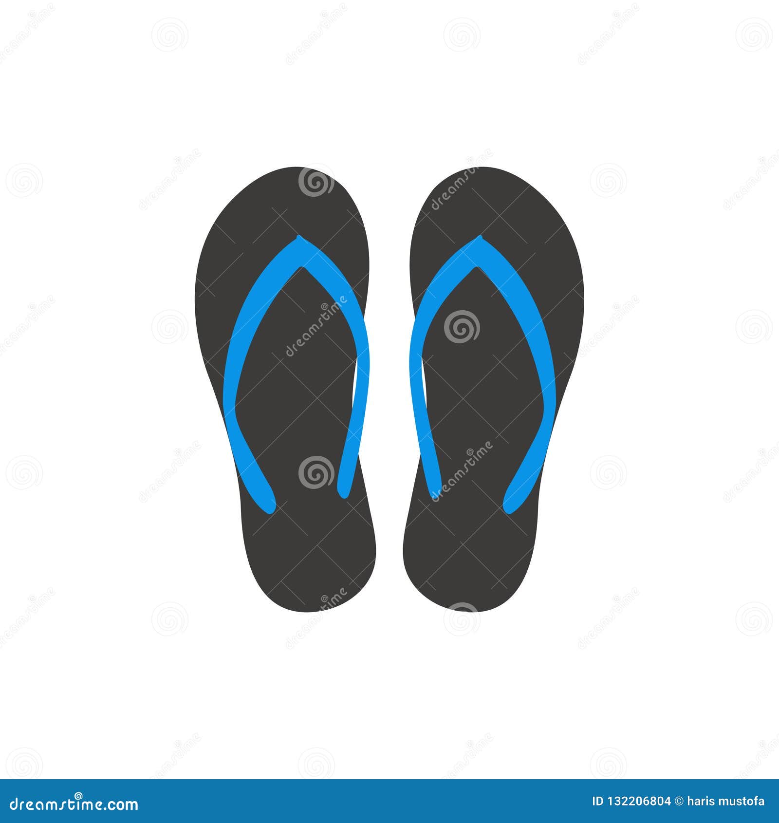 Sandal Graphic Design Template Vector Stock Vector - Illustration of ...