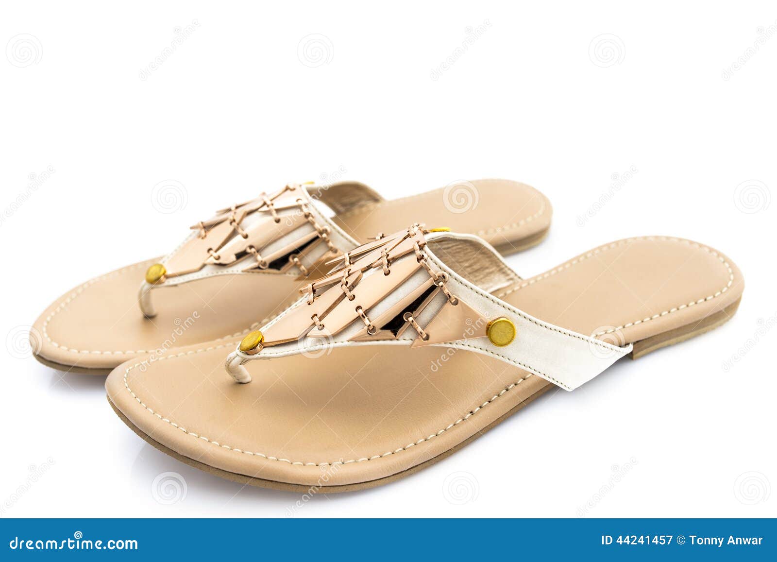 Sandals stock image. Image of footwear, fashion, pair - 44241457