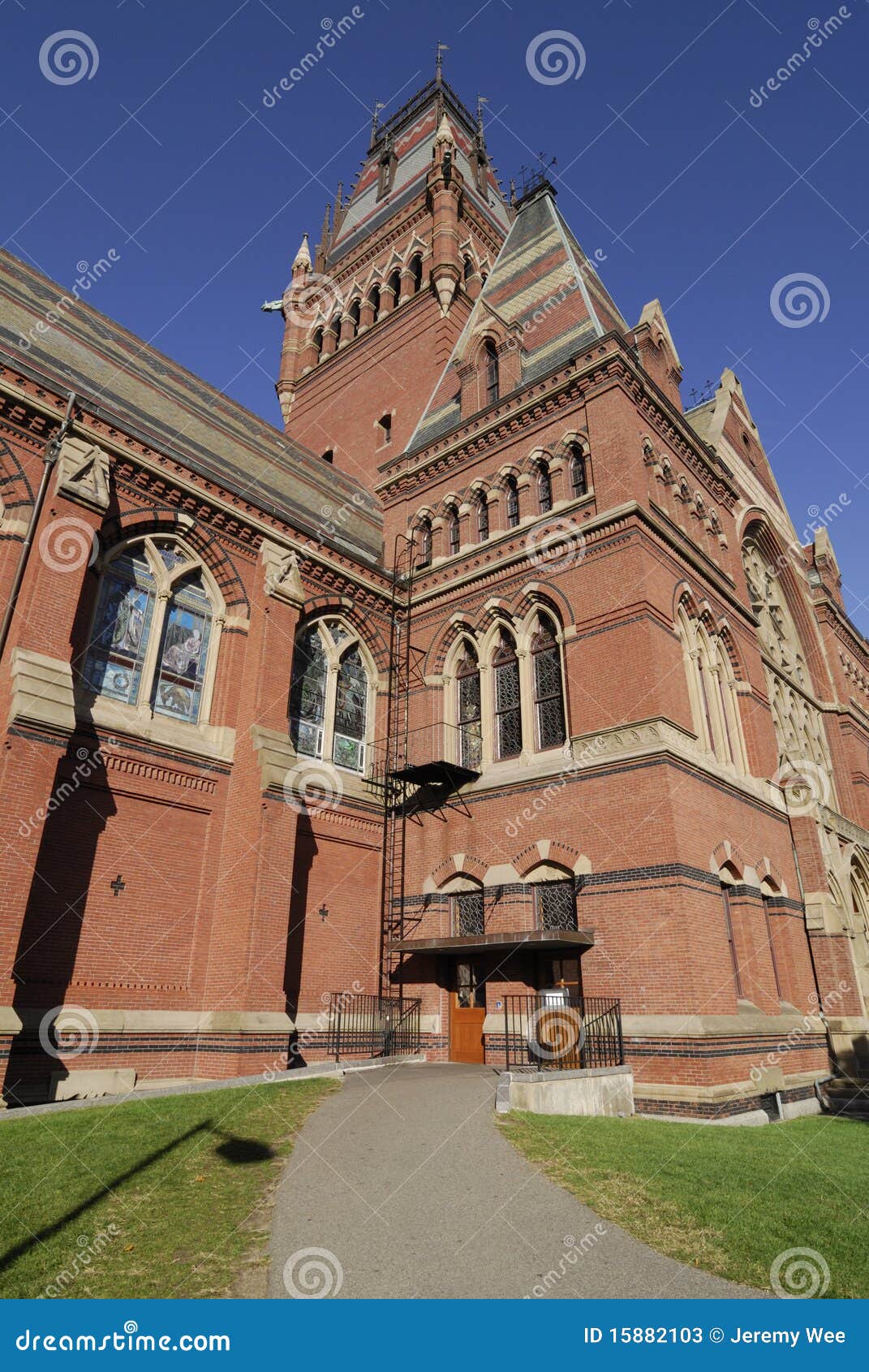 Sanders Theatre stock image. Image of architecture, university 15882103