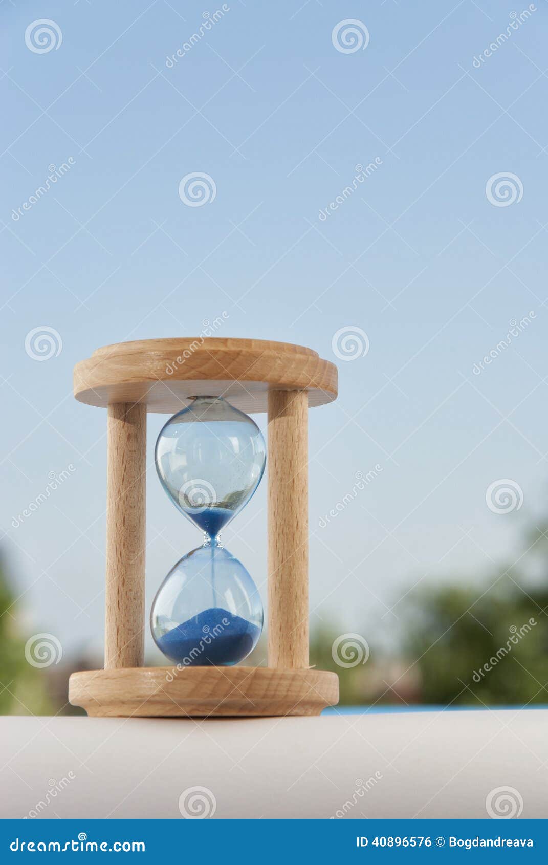 Sandglass stock photo. Image of hour, measure, second - 40896576