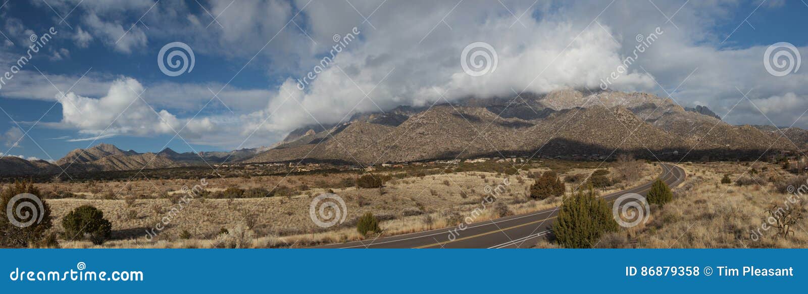 sandia mountains panorama