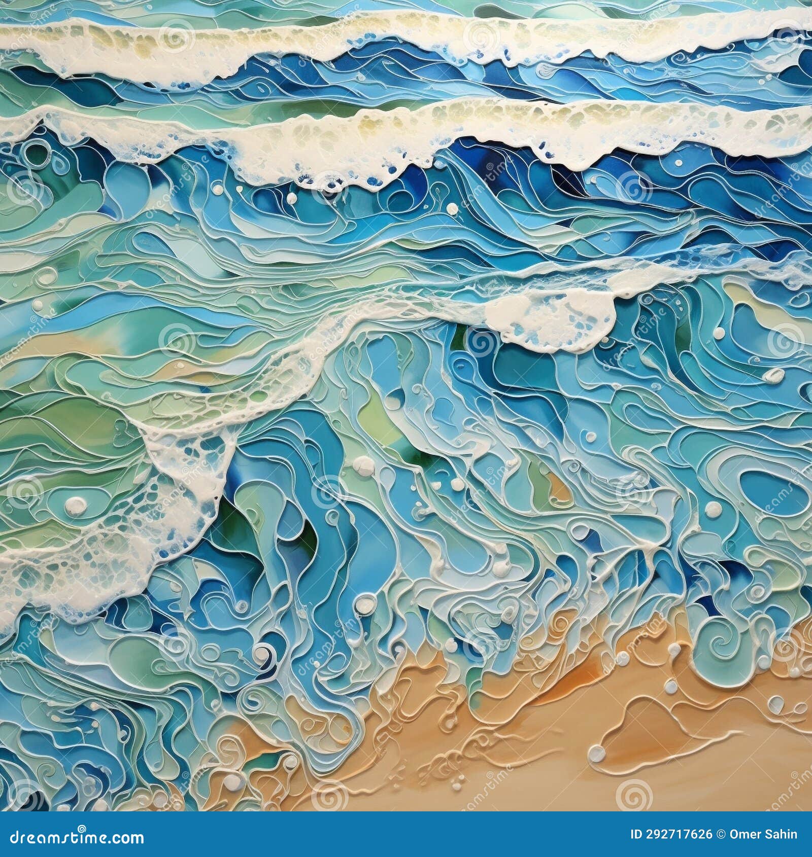 sandscapes of wonder: discovering the fascinating world within beach sand patterns