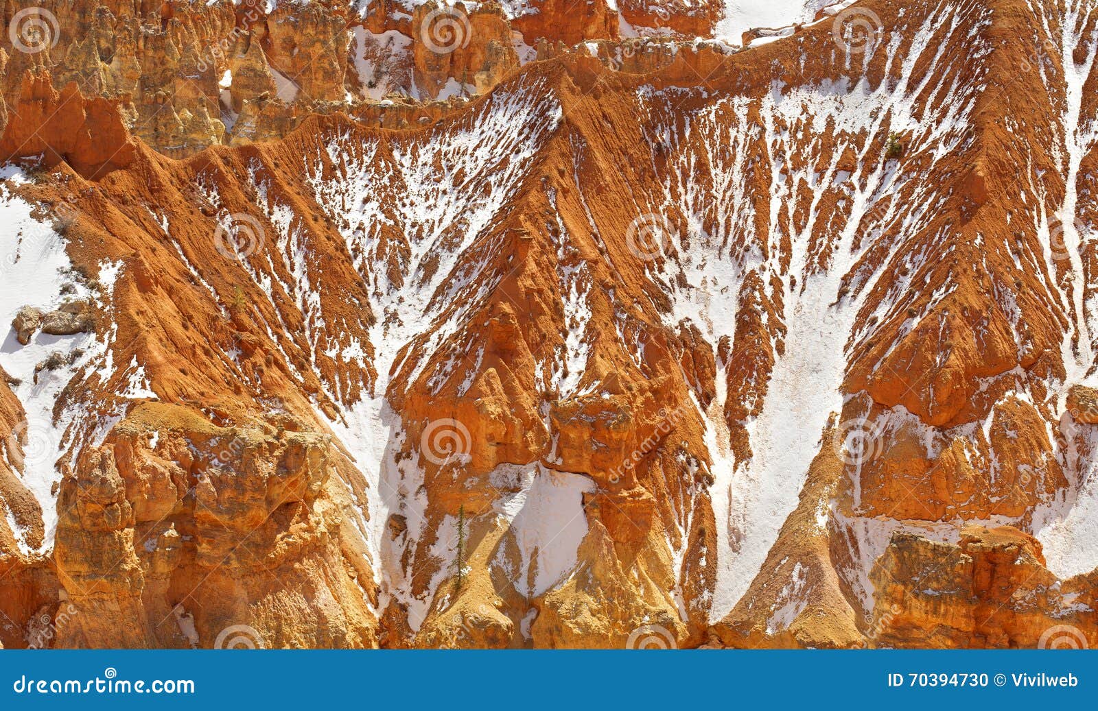 Sandstone Mountain Capitol Reef National Park Torrey Utah Stock