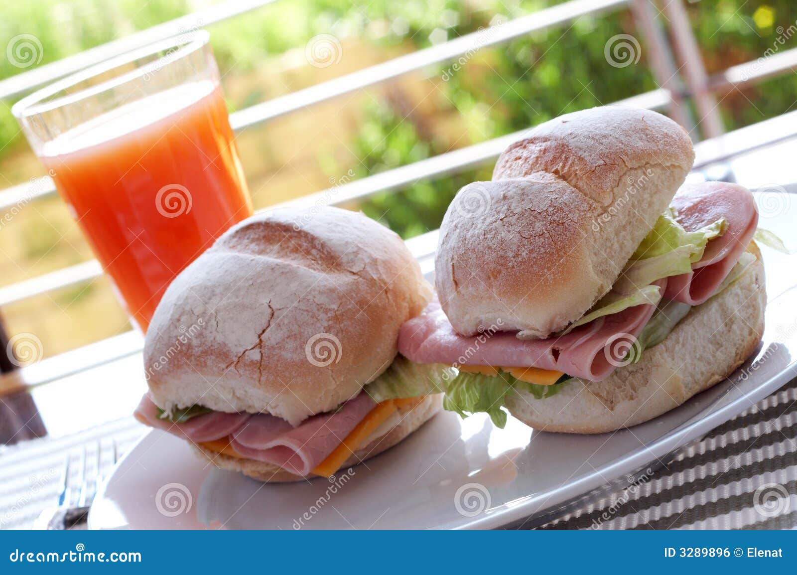 Sandwich A Jambon Et A Fromage Photo Stock Image Du Nourriture Fromage 326