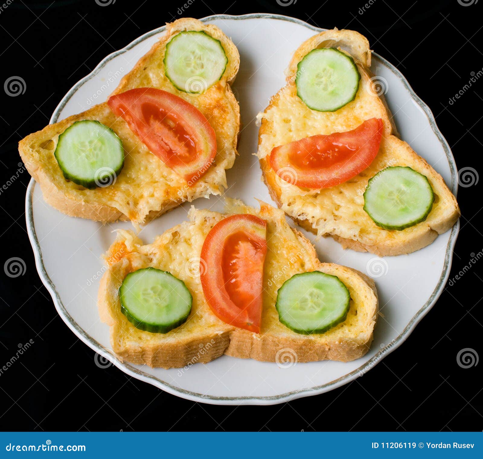 Sandwich stock afbeelding. Image of voedsel, ingrediënt - 11206119