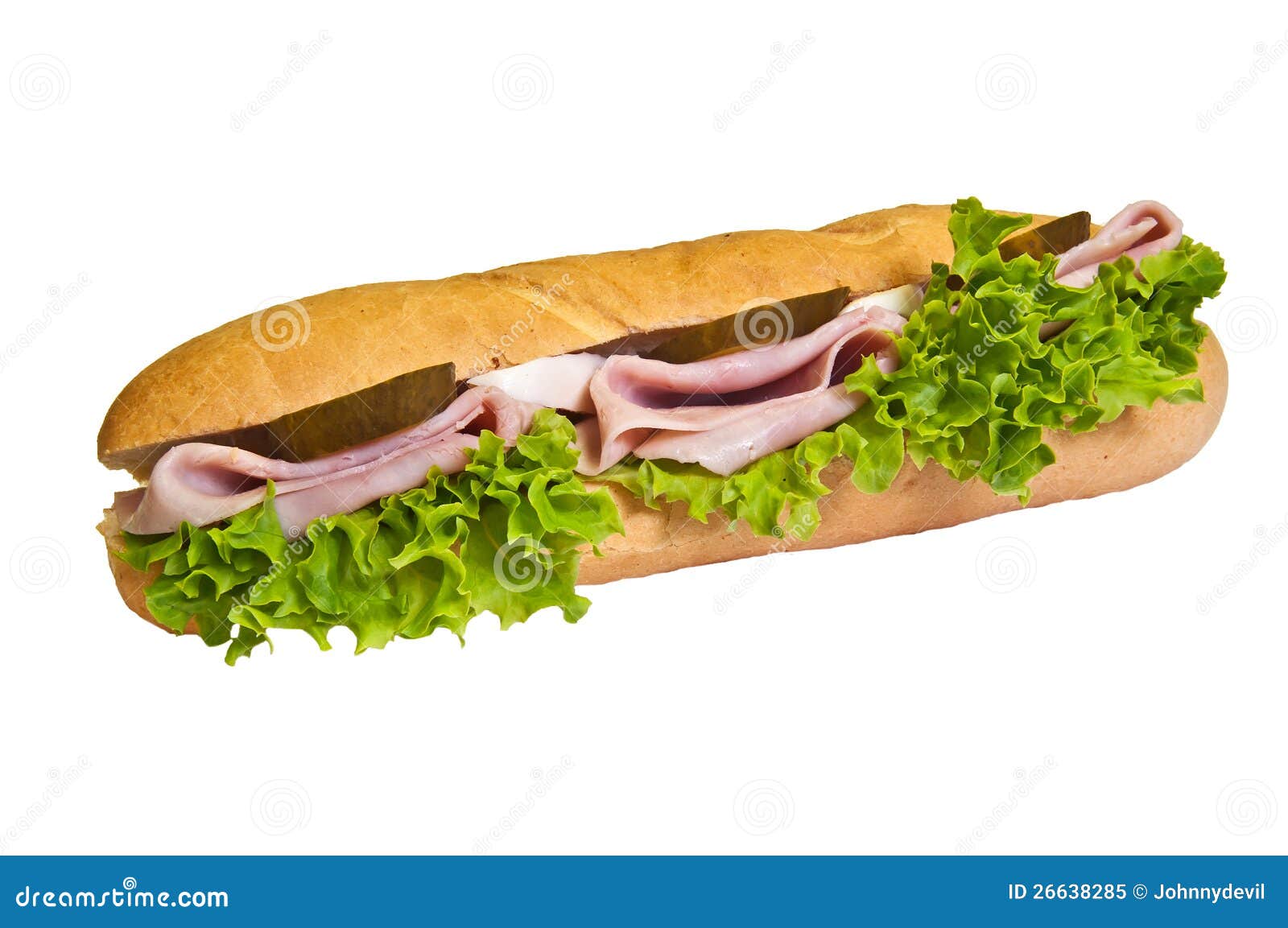 Sandwich stock image. Image of brunch, bakery, isolated 26638285