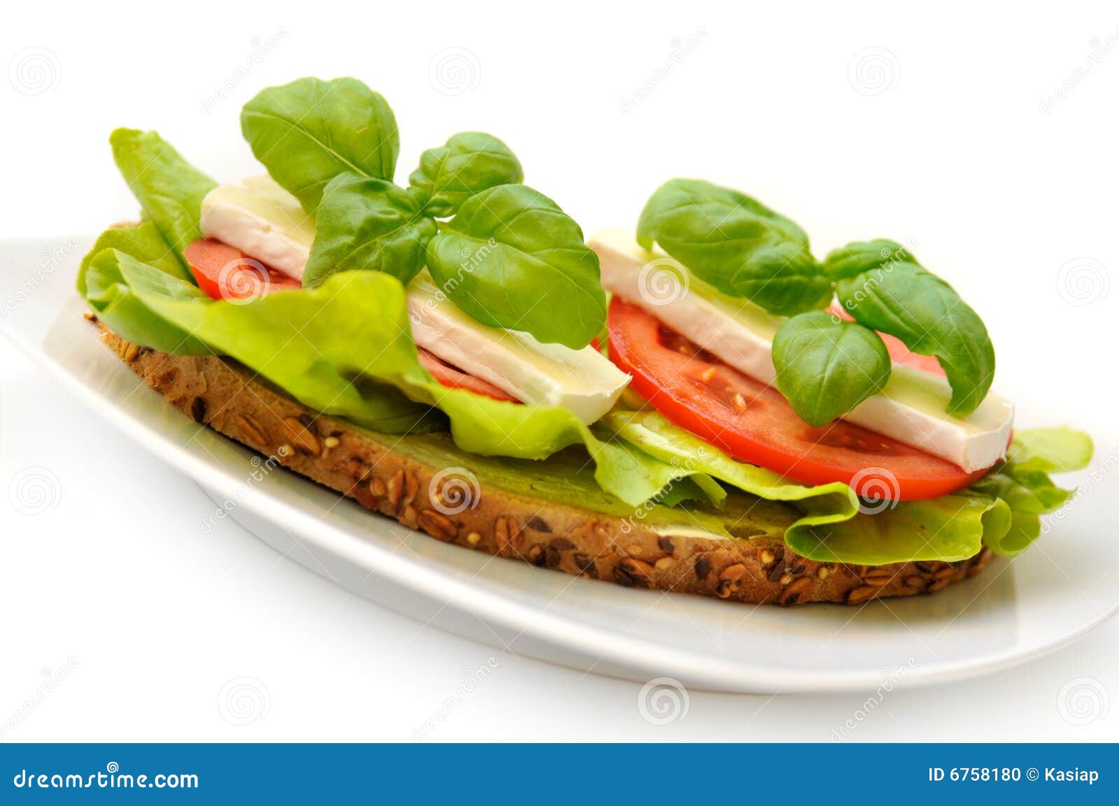 Sandwich stock photo. Image of green, lettuce, fresh, cheese - 6758180