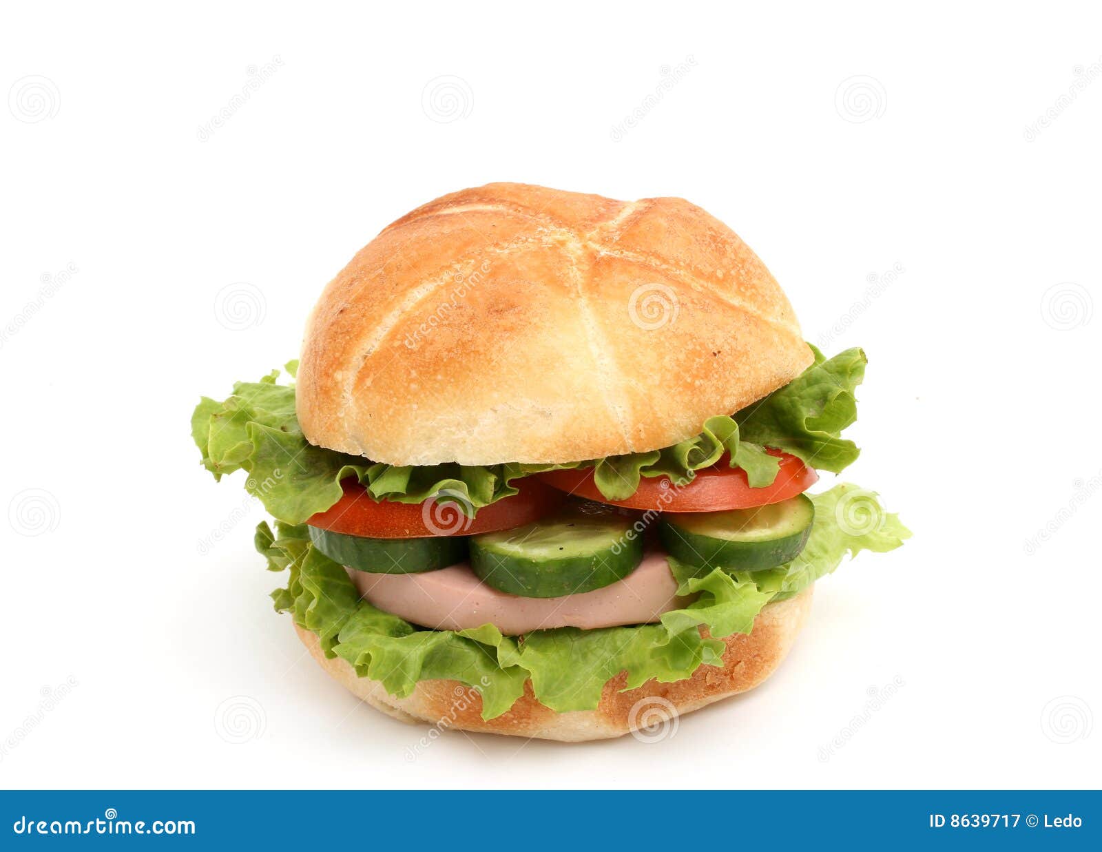 Sandwich stock image. Image of meat, fast, beef, lettuce 8639717