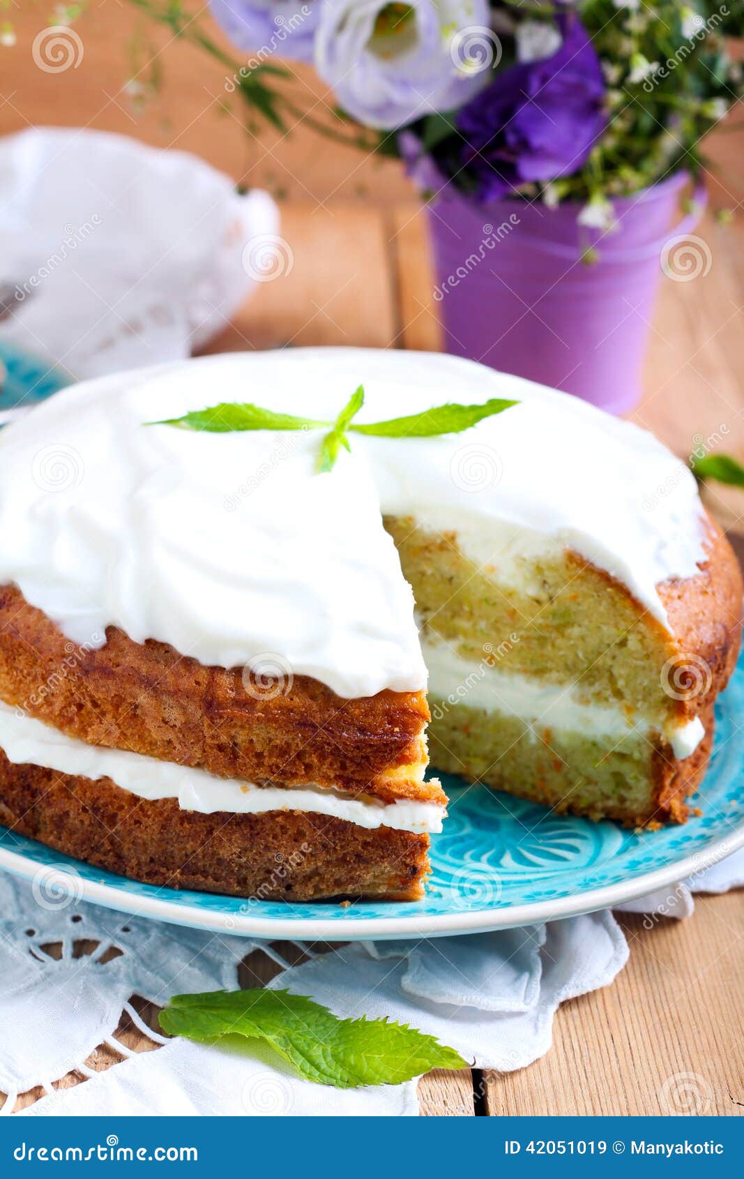Sandwich cake stock image. Image of sandwich, pastry 42051019