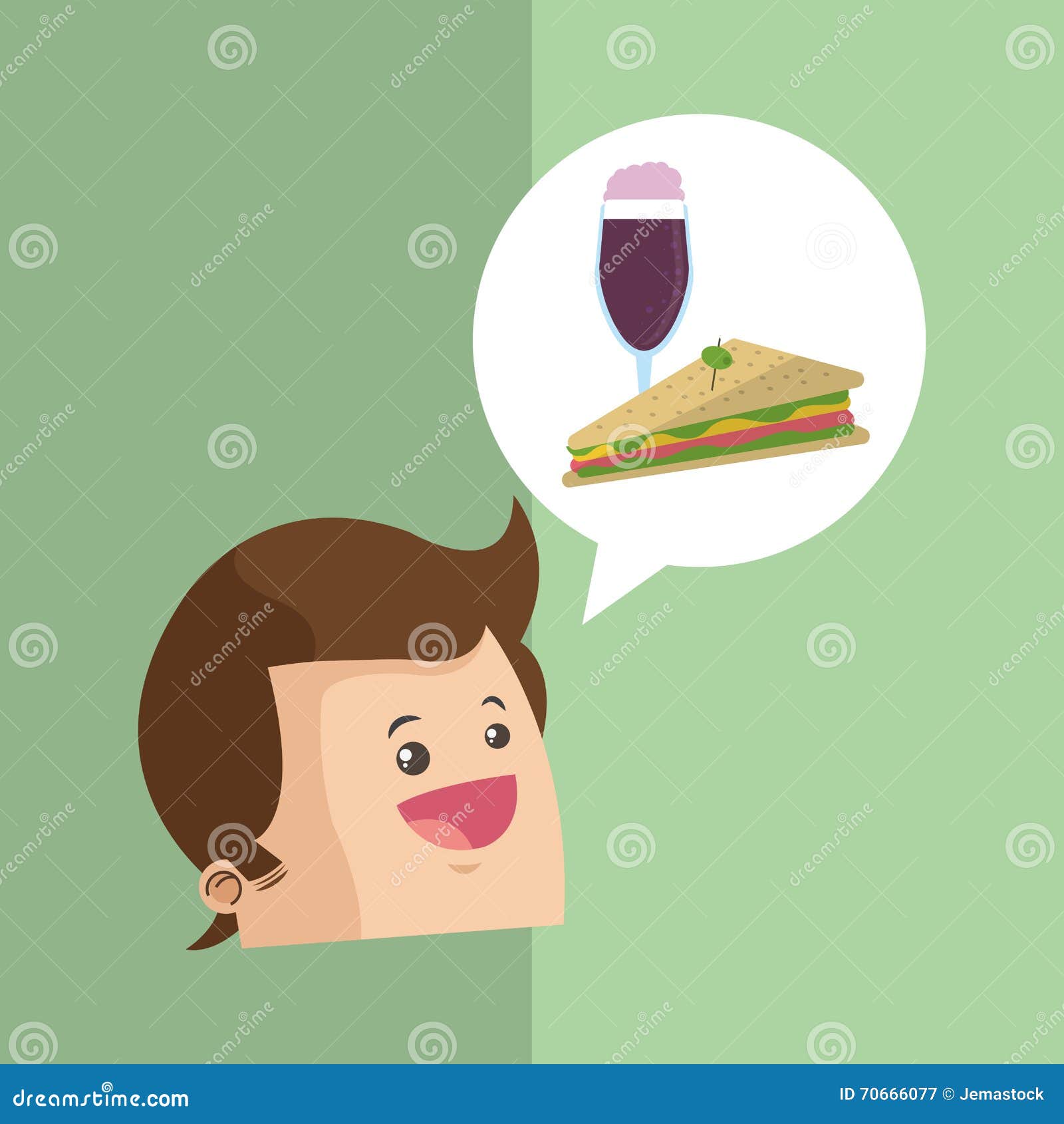 sandwich . healthy food concept. menu icon