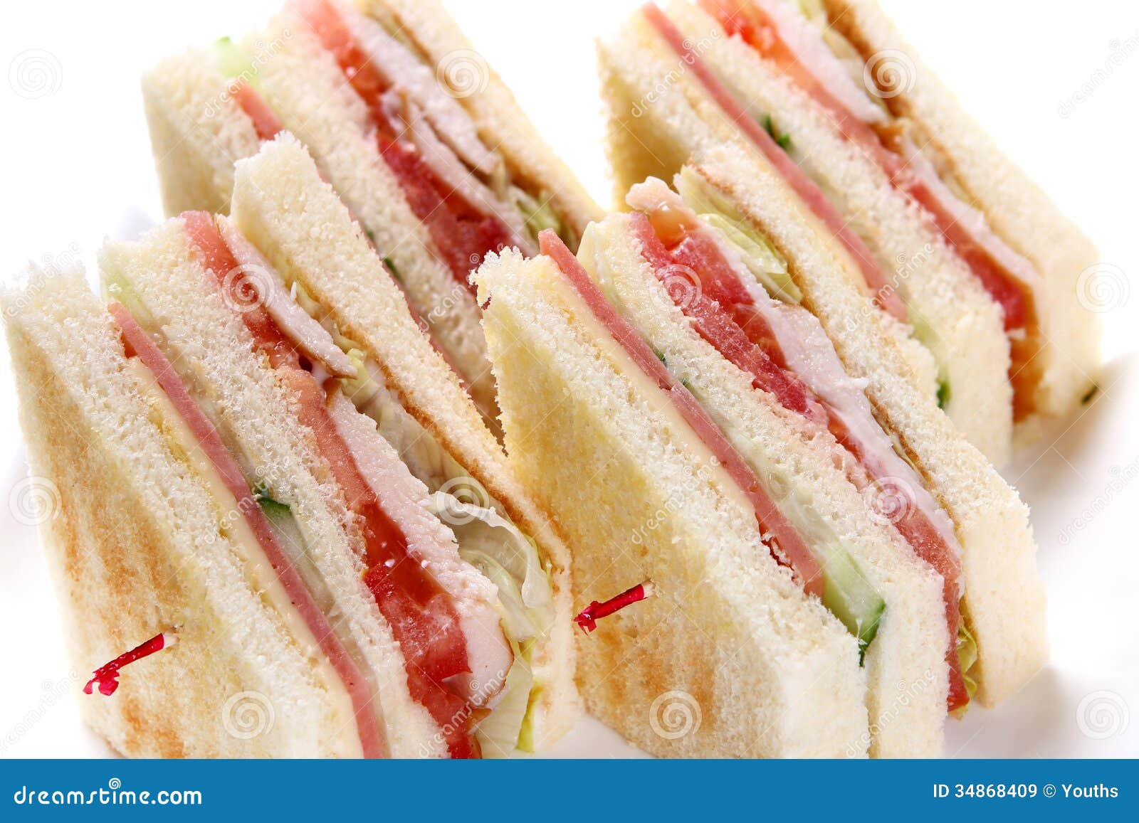 Sandwich with ketchup stock image. Image of green, buffet 34868409