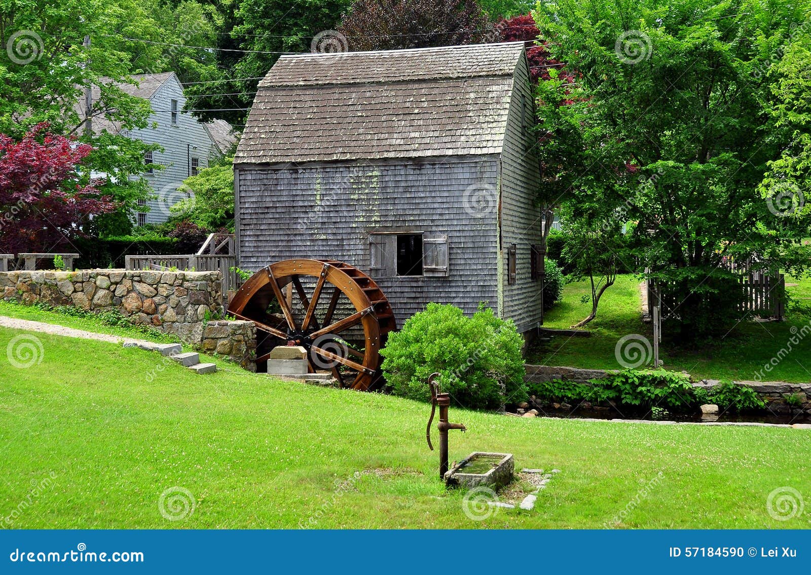 Grist Mill Editorial Image | CartoonDealer.com #43150180