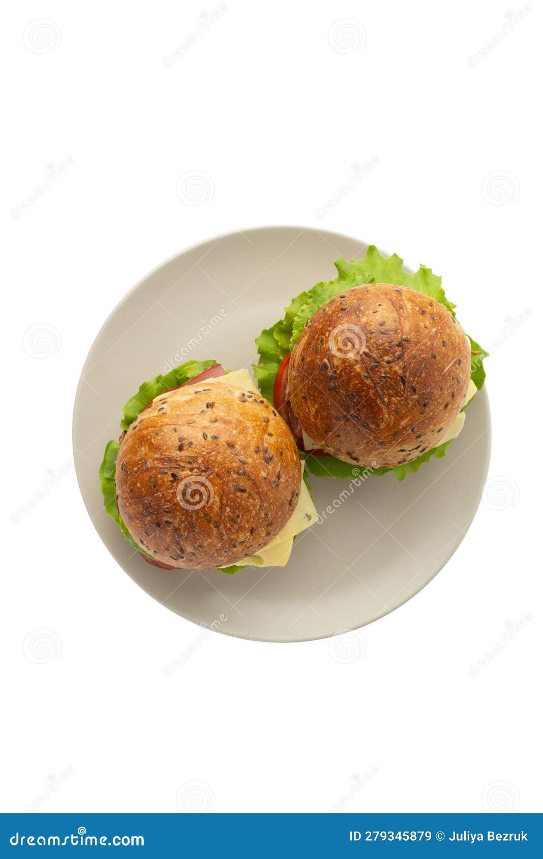 Sandwich with Meat, Cheese and Vegetables Stock Image Image of dinner