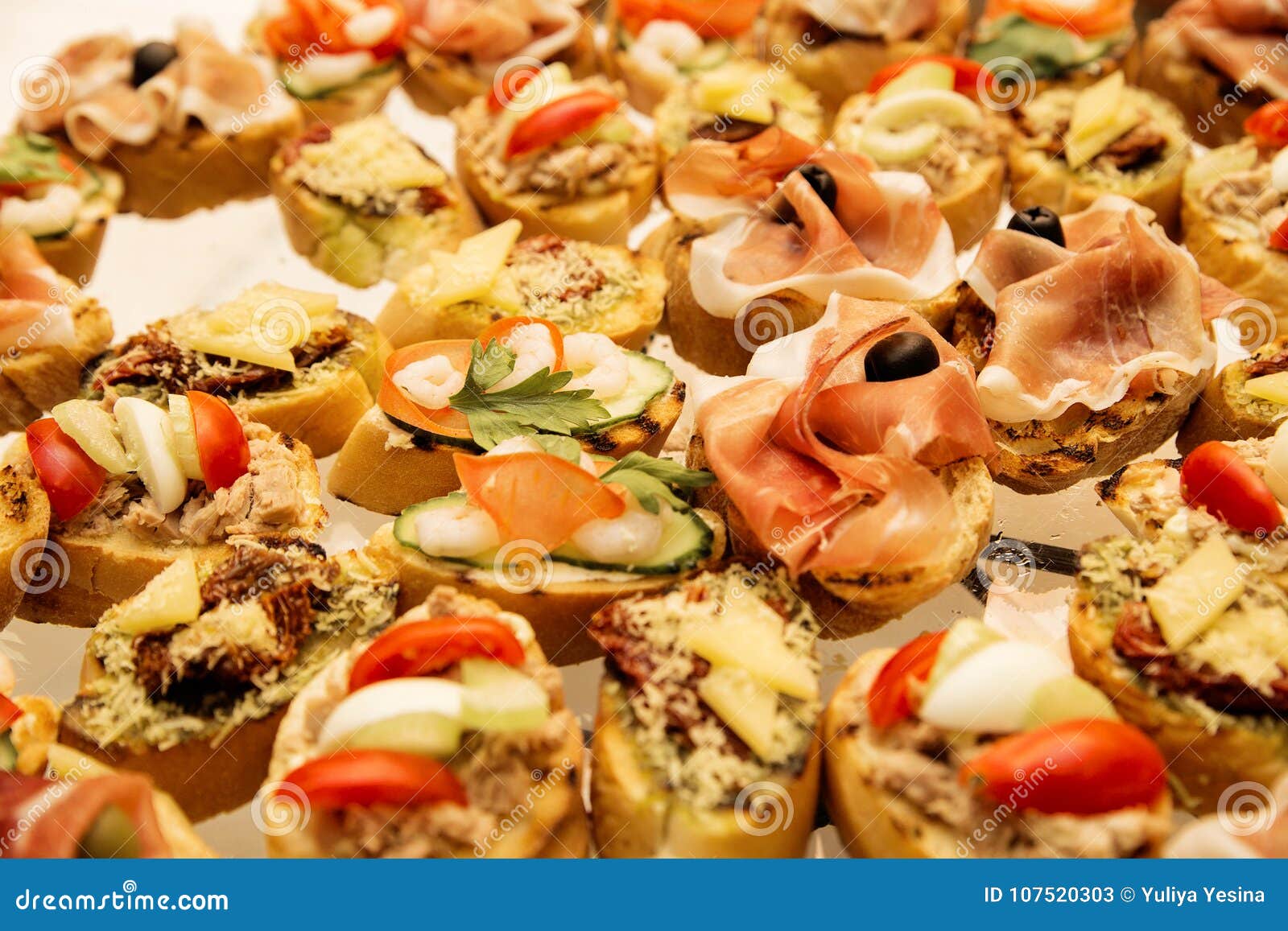 Sandwich with Pate, Eggs and Vegetables Stock Image Image of buffet