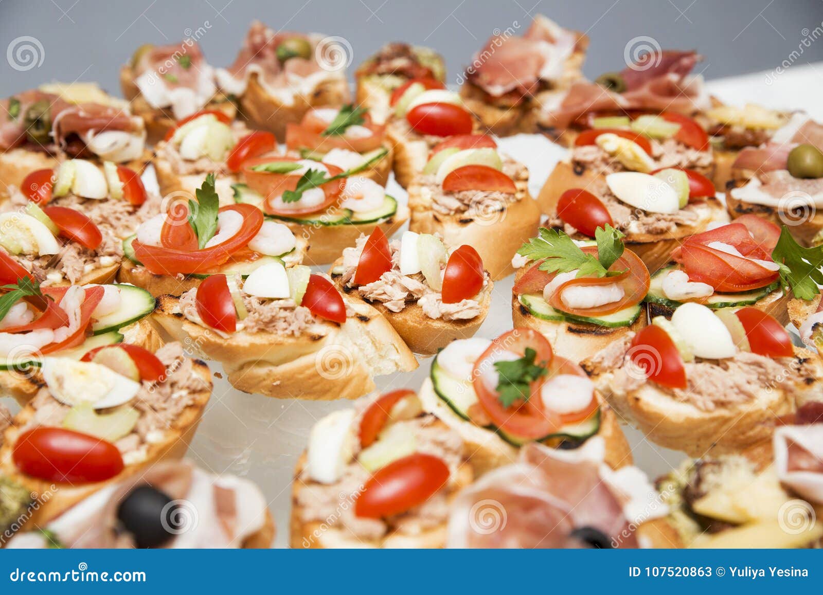 Sandwich with Pate, Eggs and Vegetables Stock Image Image of onion