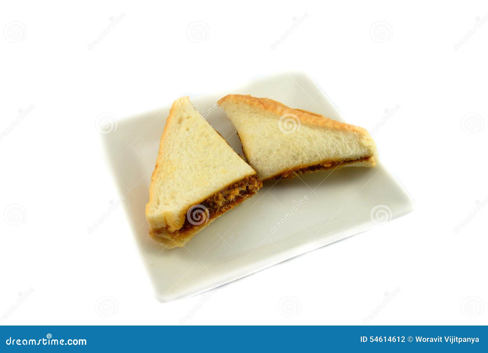 Sandwich on plate stock photo. Image of cooked, sauce 54614612