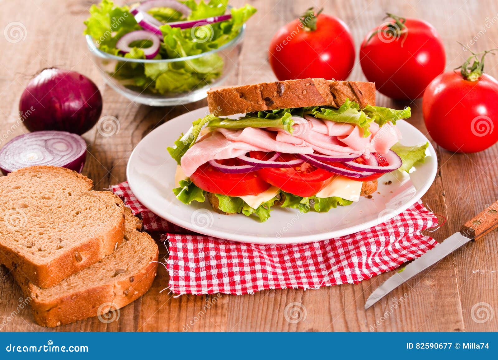 Sandwich toast bread. stock image. Image of bread, cheese 82590677