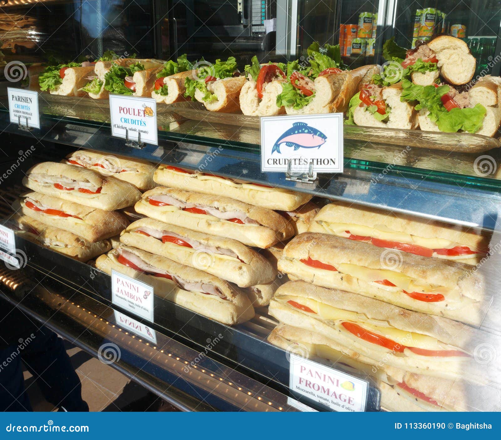 Sandwiches Panini Baguettes Food Stall Esplanade Trocadero Paris Editorial Image Image Of Paris Europe