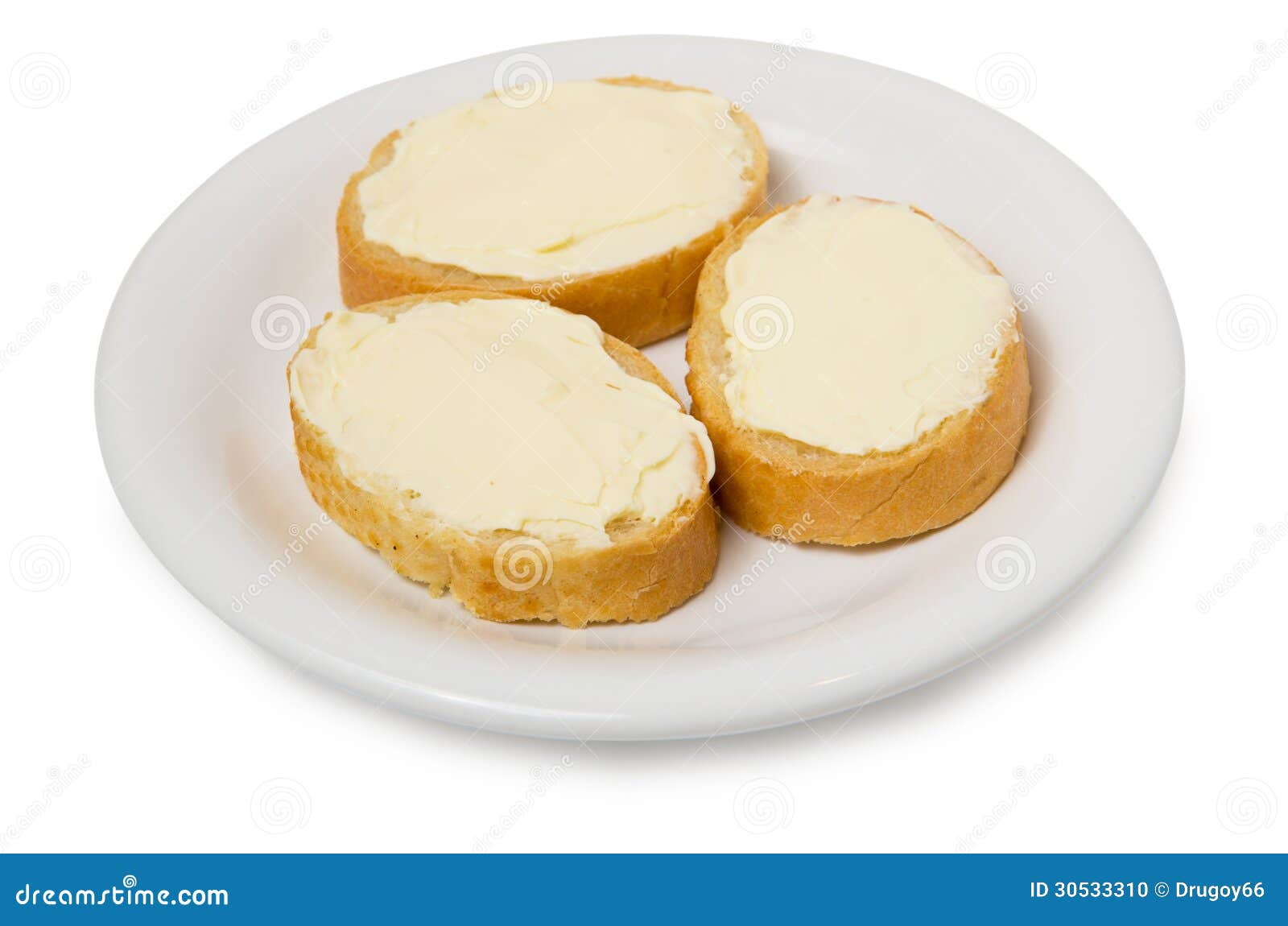 Sandwiches From White Bread With Cheese Spread Stock Photo Image of