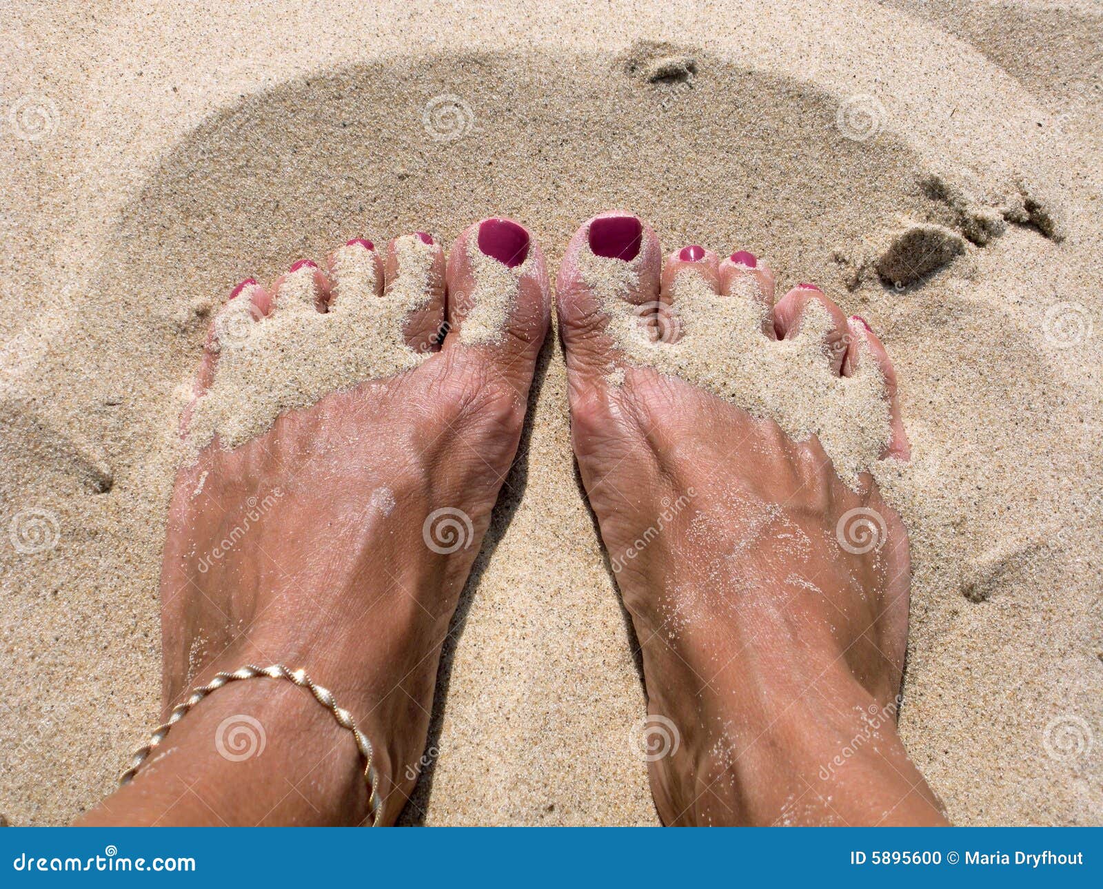 Sandy Feet stock photo. Image of boomer, sandy, body, outdoors 5895600