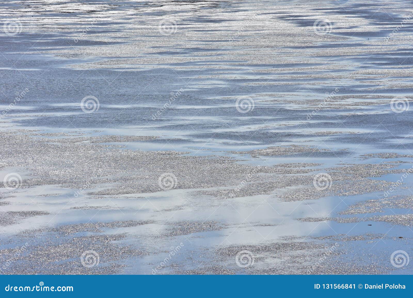 Sandy Flats in Silver Light Stock Image Image of sunlight, sandy