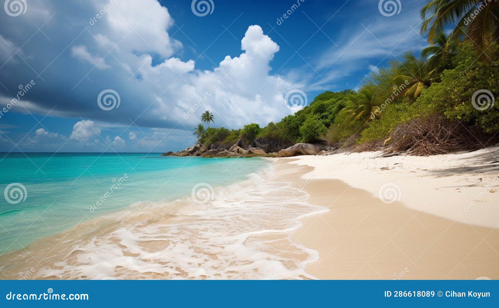 sandy serenity and sparkling waves