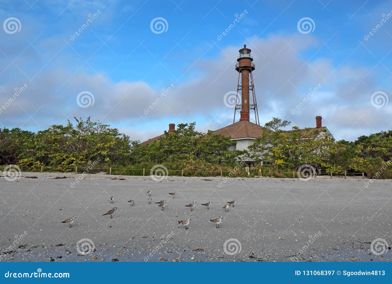 sanibel island or point ybel light in florida