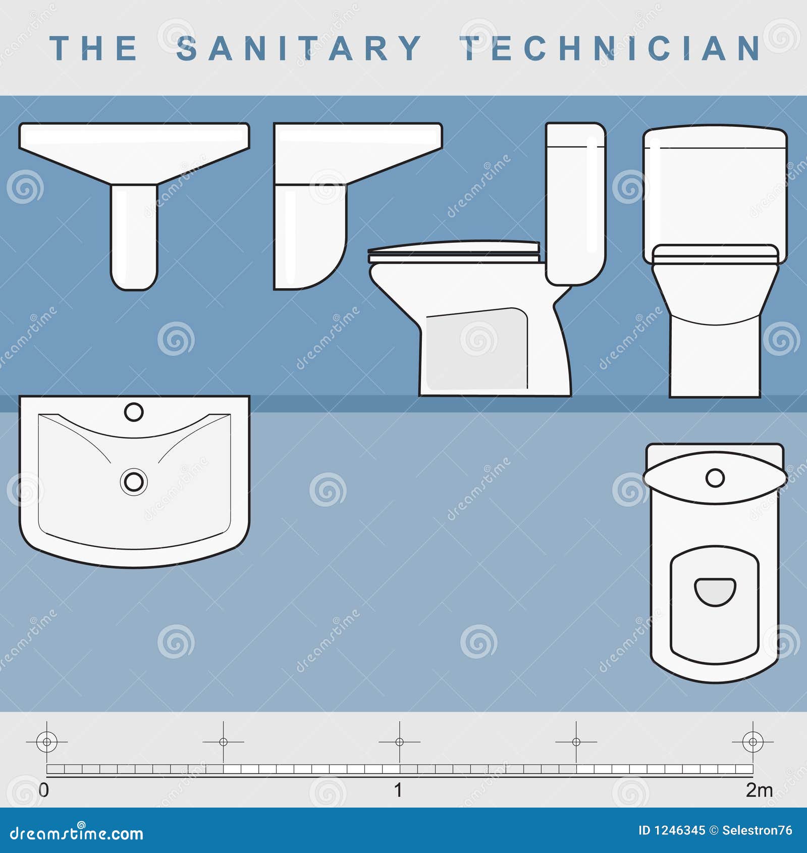 the sanitary technician