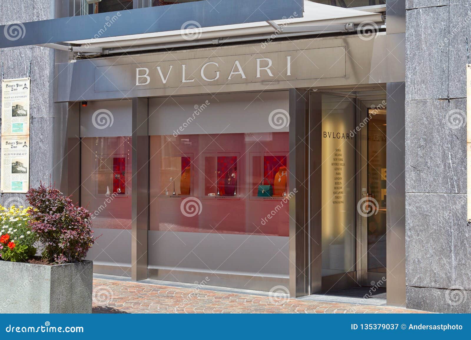 bulgari paris store