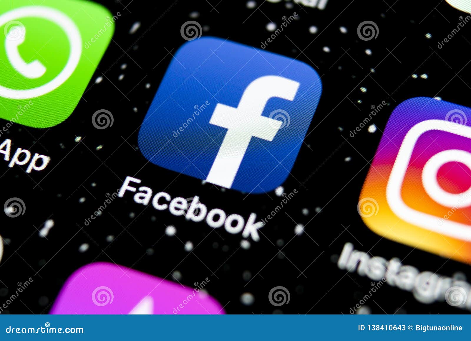Facebook Application Icon On Apple Iphone X Smartphone Screen Close Up Facebook App Icon Social Media Icon Social Network Editorial Stock Photo Image Of Login Facebook