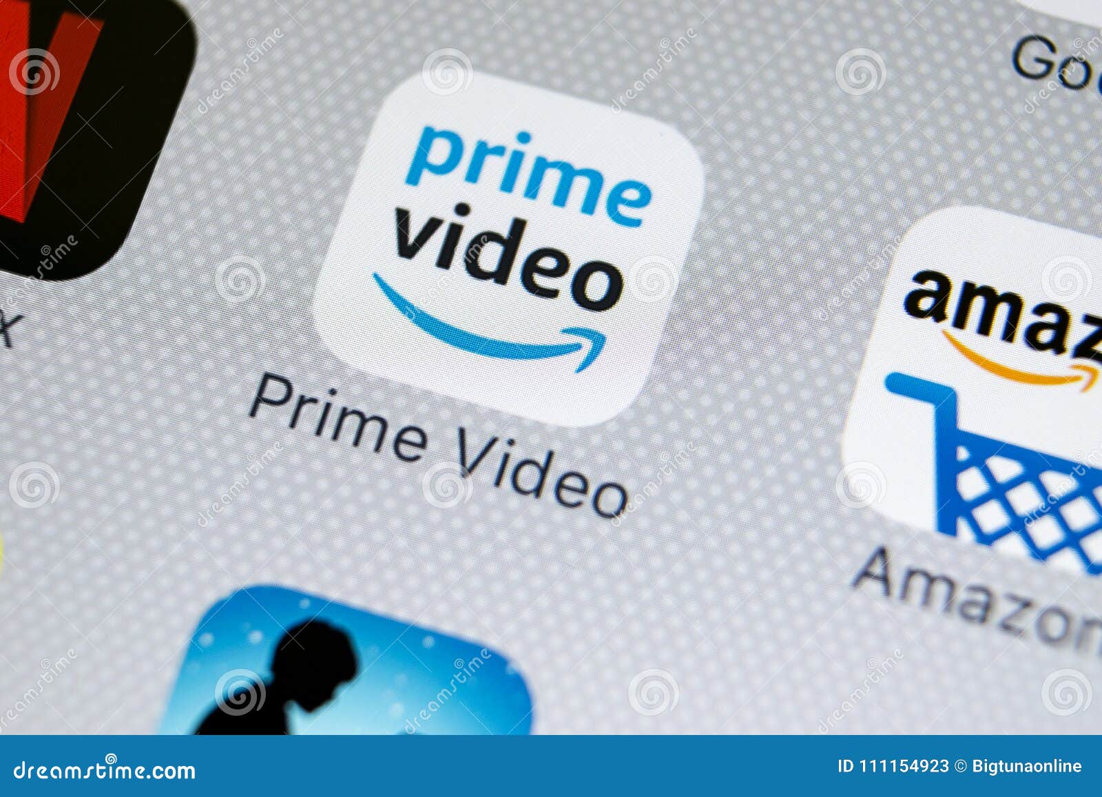 Amazon Prime Video Application Icon On Apple Iphone X Screen Close Up Google Amazon Primevideo App Icon Google Amazon Prime App Editorial Stock Photo Image Of Apple Computer