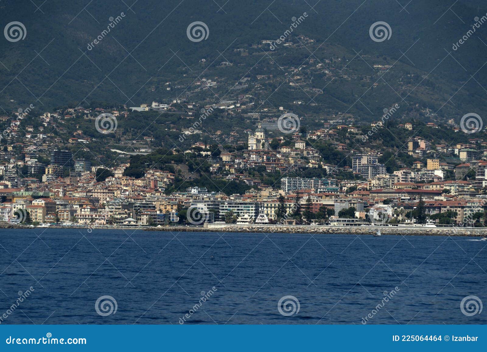Sanremo View From The Sea Stock Photo Image Of Travel 225064464 Sanremo View From The Sea Stock Photo Image Of Travel 225064464