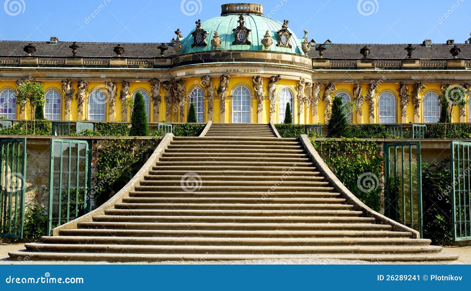 The Sanssouci Palace in Potsdam, Germany. Editorial Photo Image of