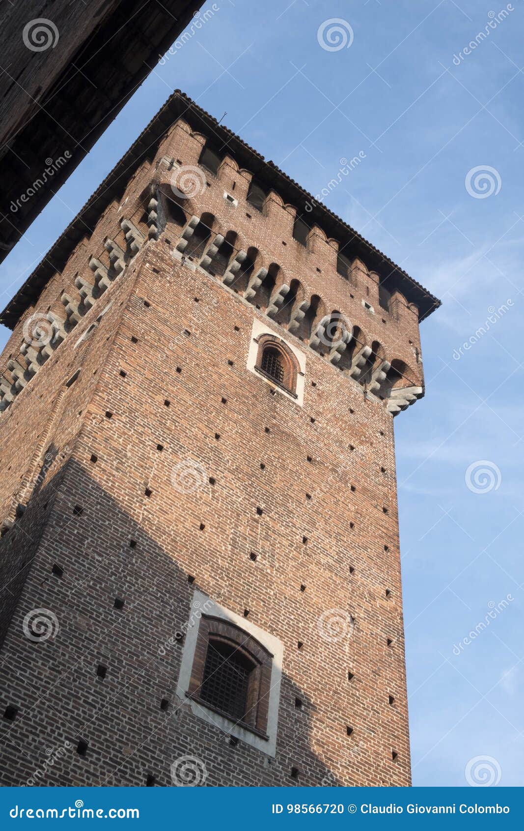 sant`angelo lodigiano italy: medieval castle