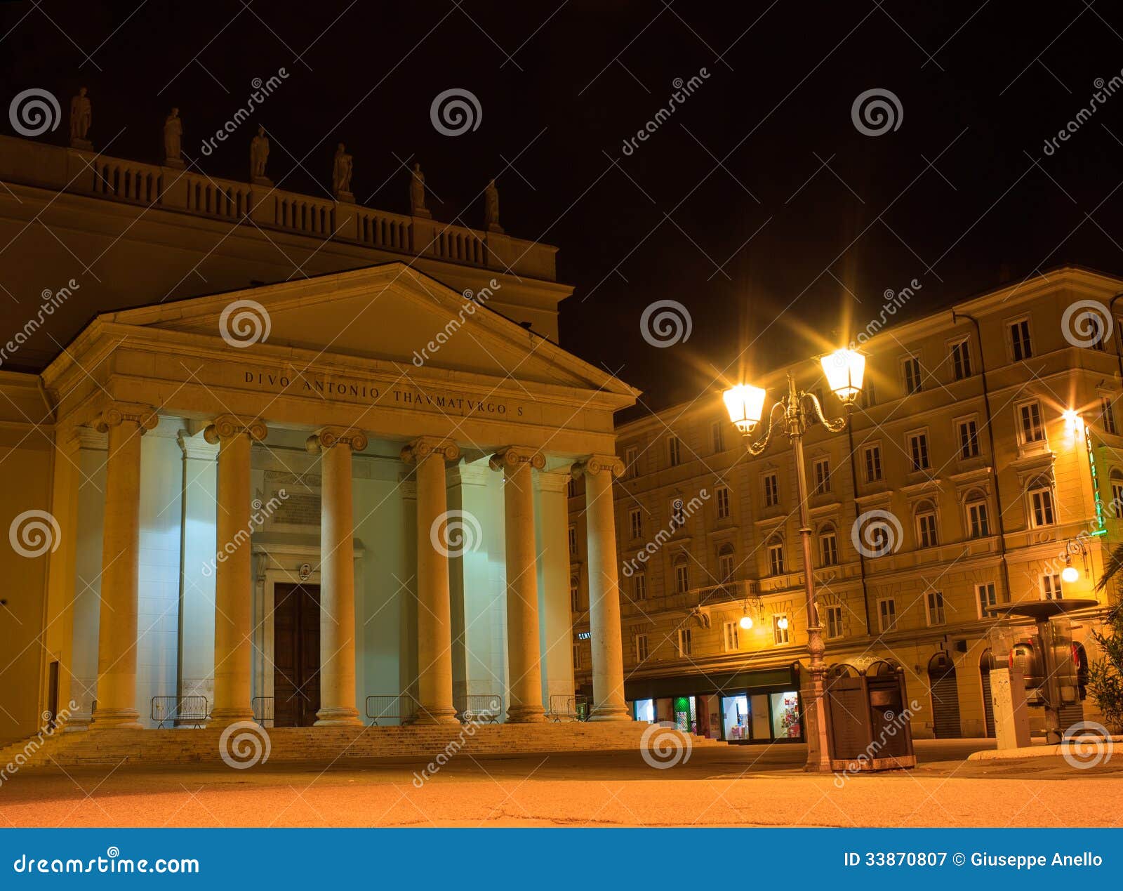 sant'antonio church, trieste